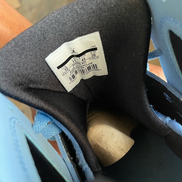 Air Jordan 7 Pantone. Mens Size 12. Pre-Owed. No Box. - Picture 6 of 8